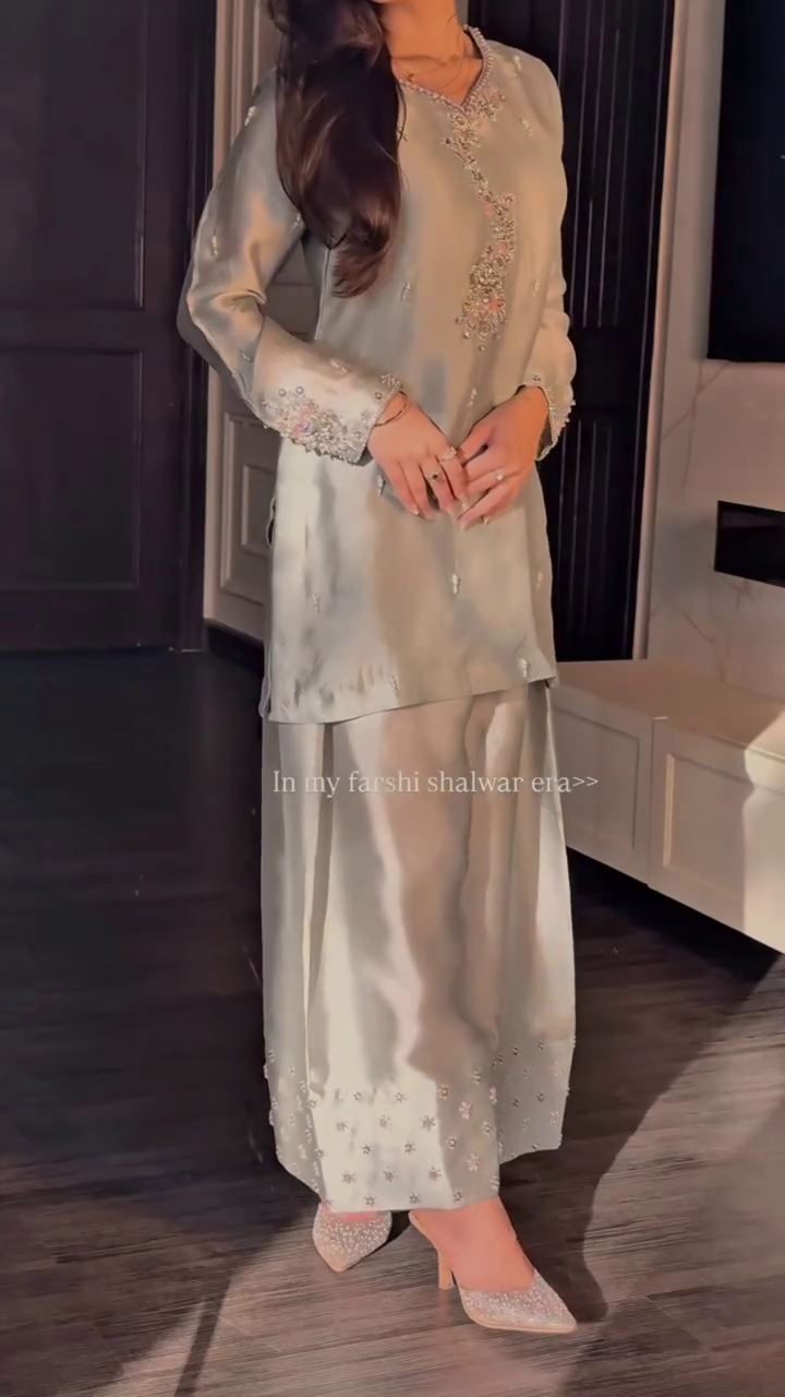 Elegant Farshi Shalwar Set