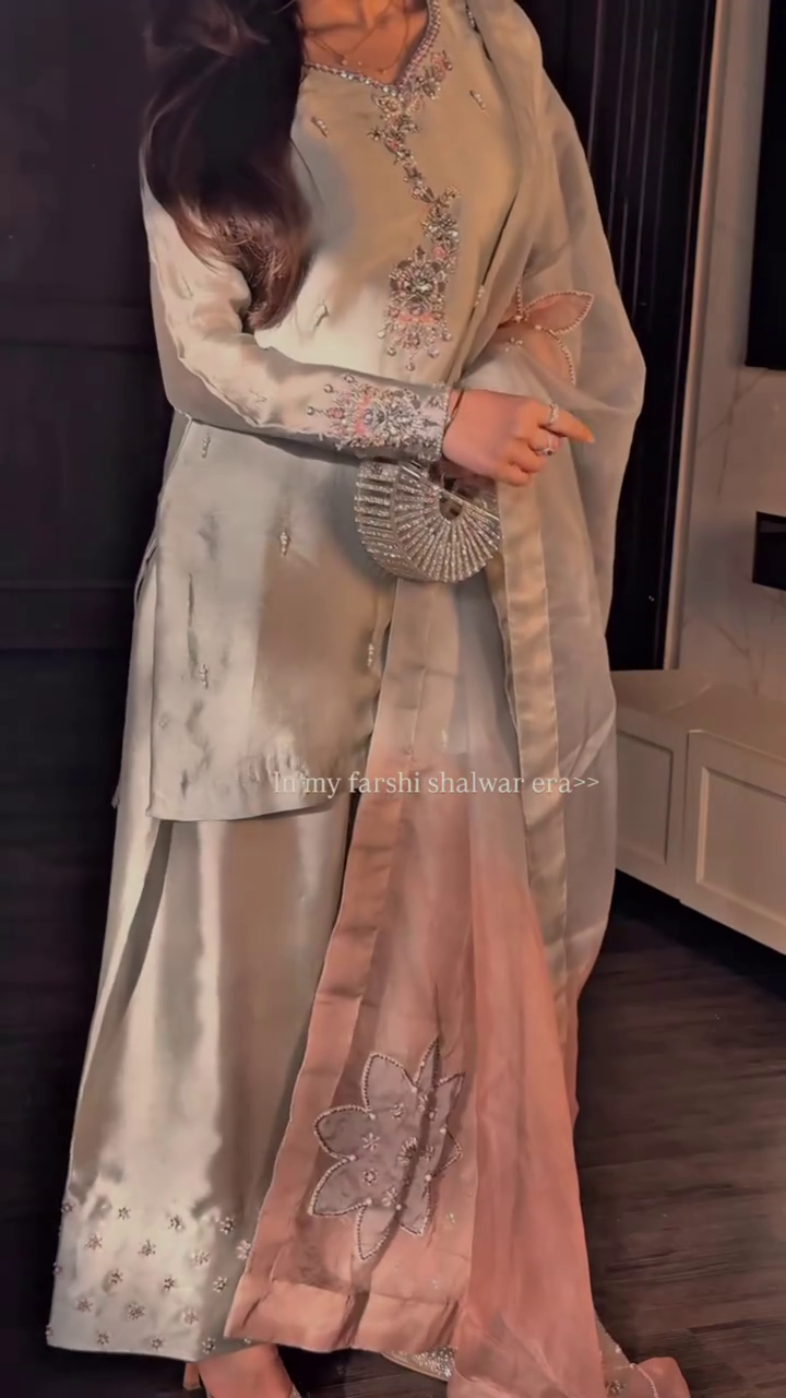 Elegant Farshi Shalwar Set