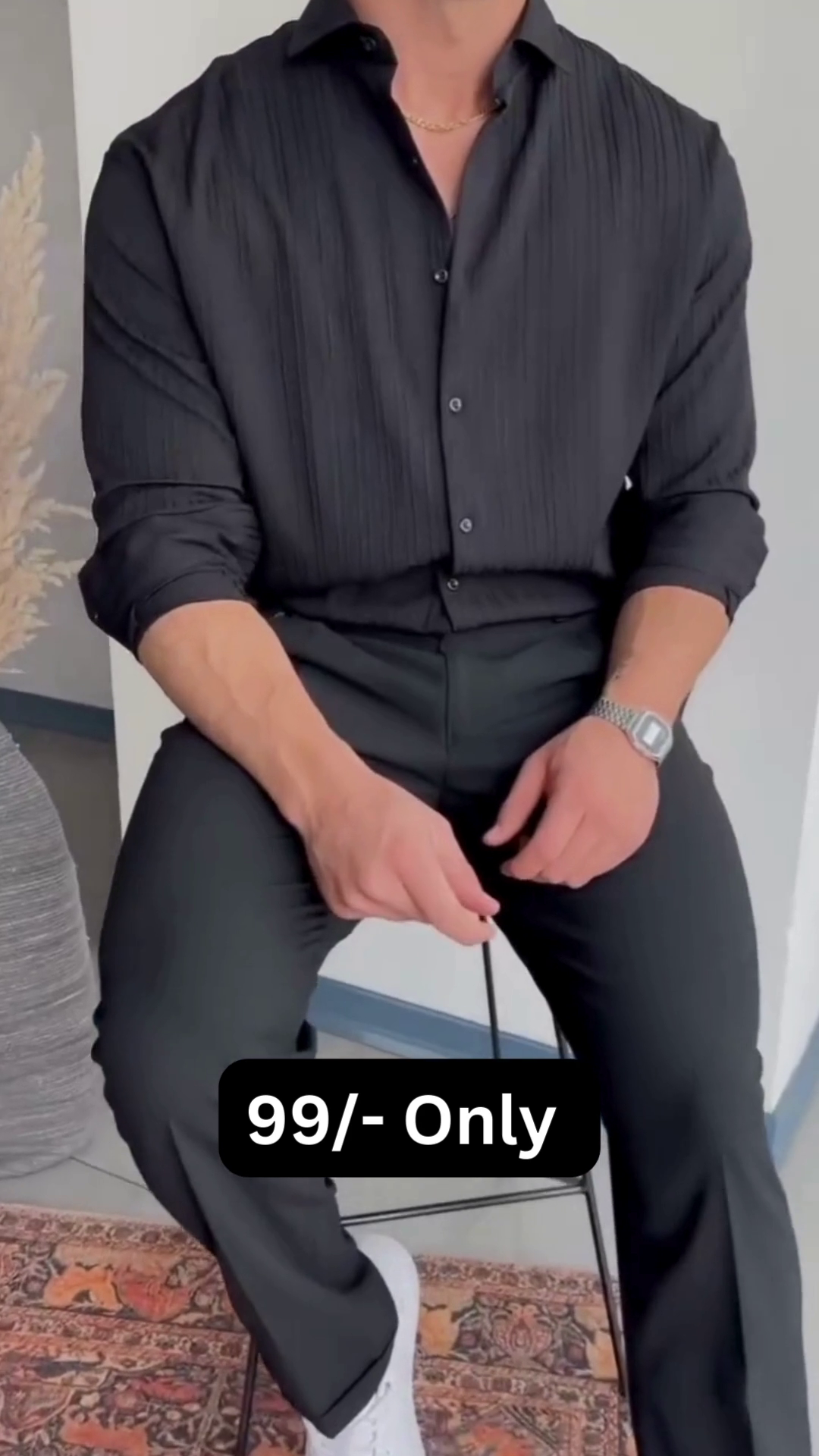 Premium Textured Men’s Shirt