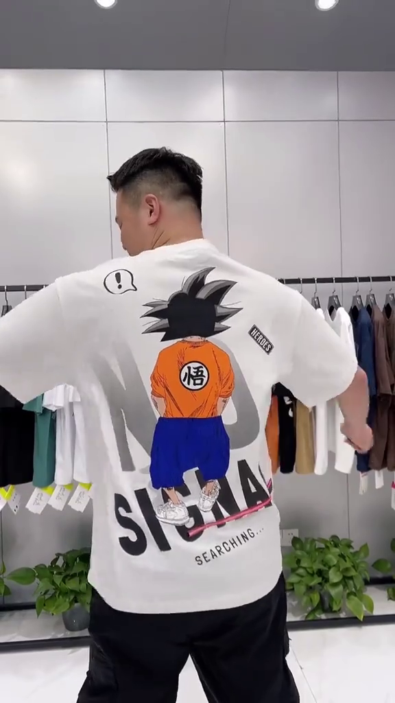 Anime Graphic Oversized T-Shirt