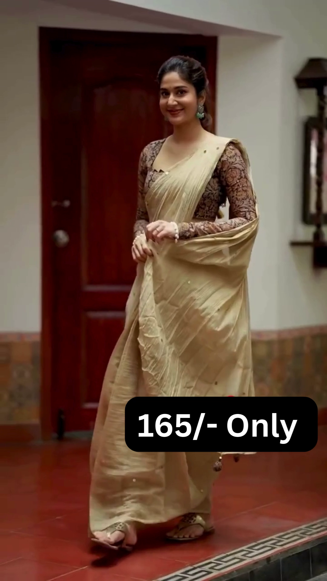 Elegant Beige Saree Collection