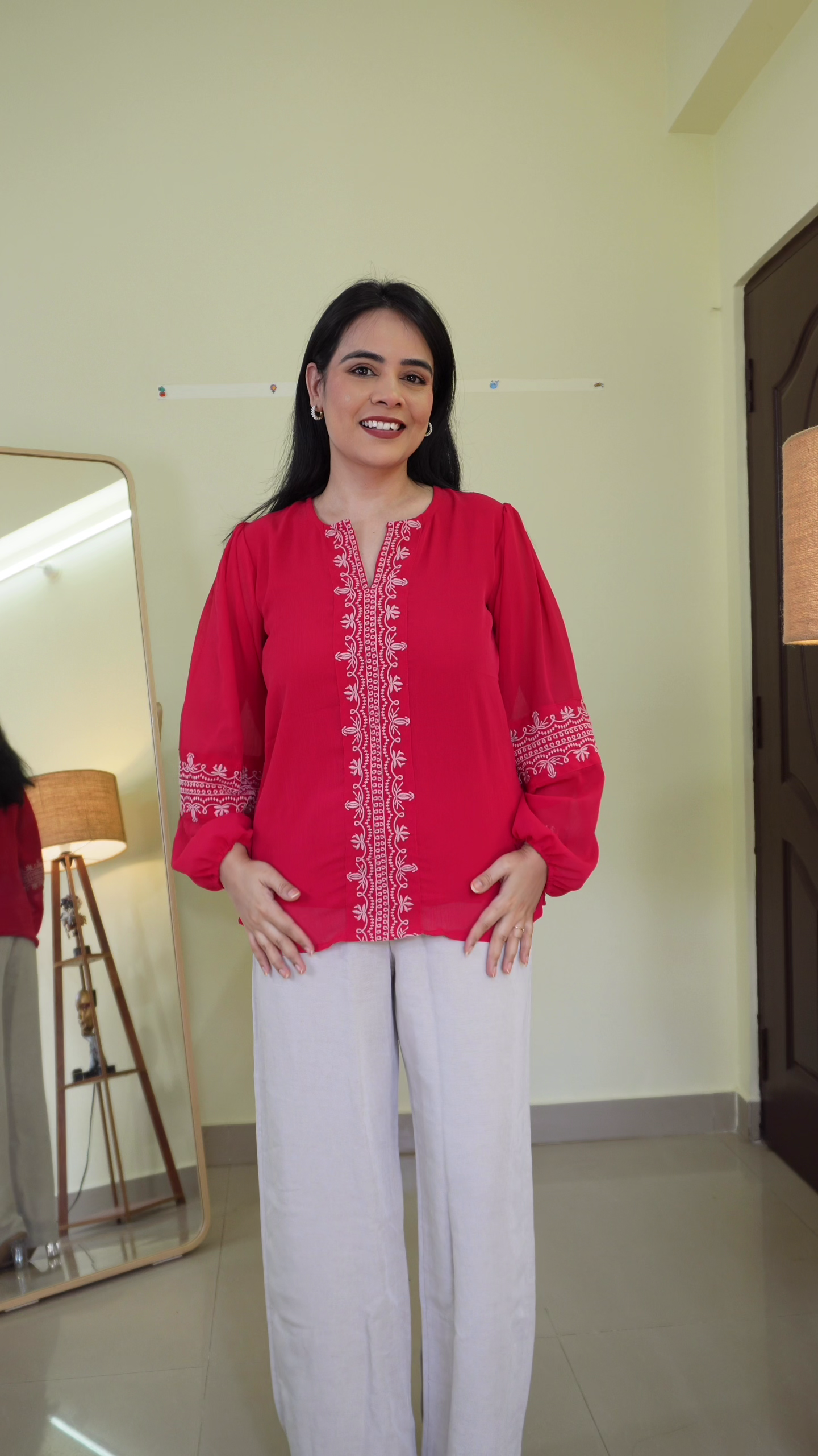 Elegant Printed Women Tops