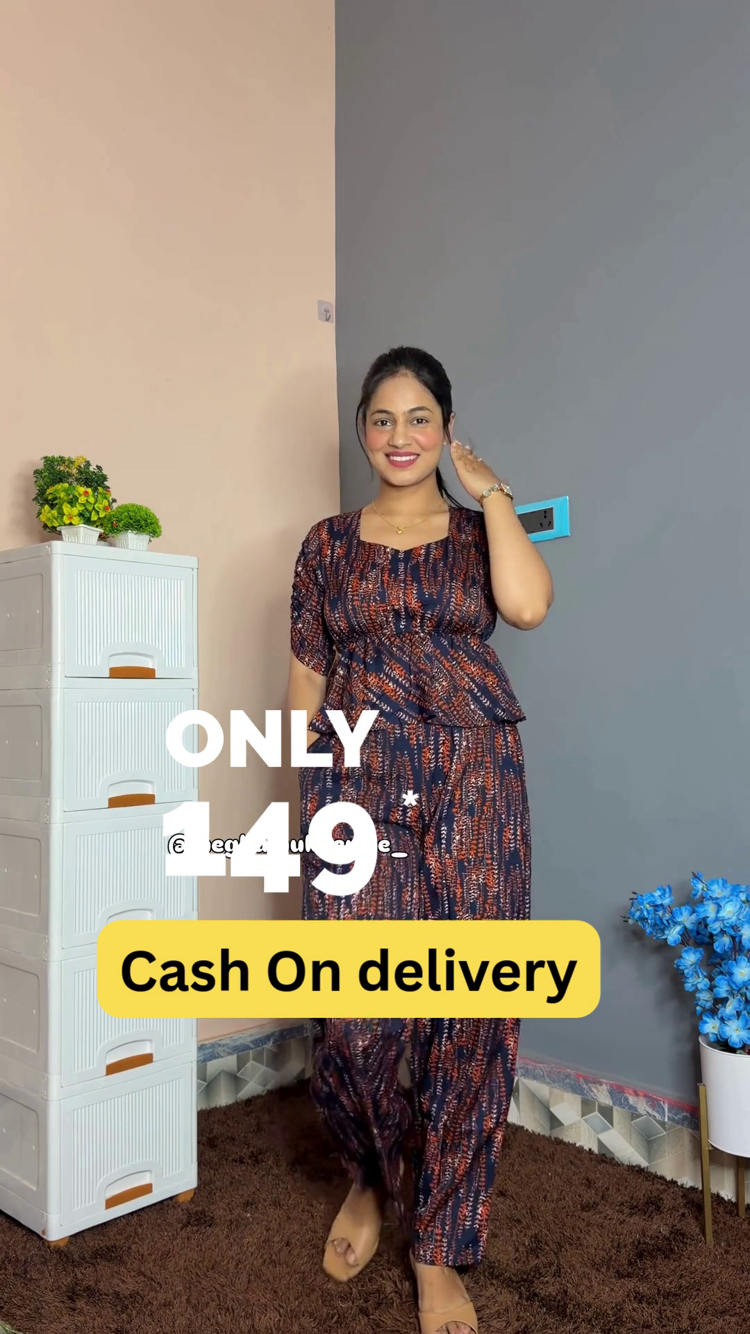 Chic Embroidered Co-Ord Set