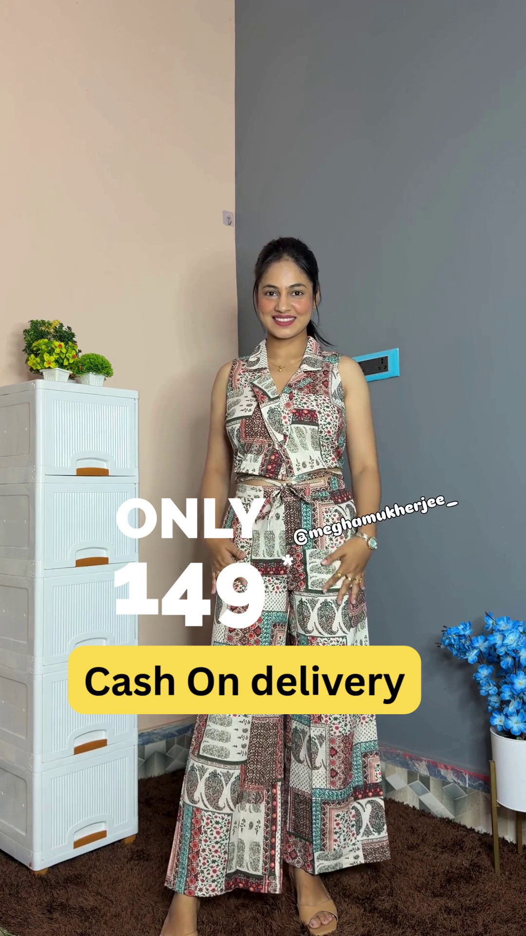 Chic Embroidered Co-Ord Set