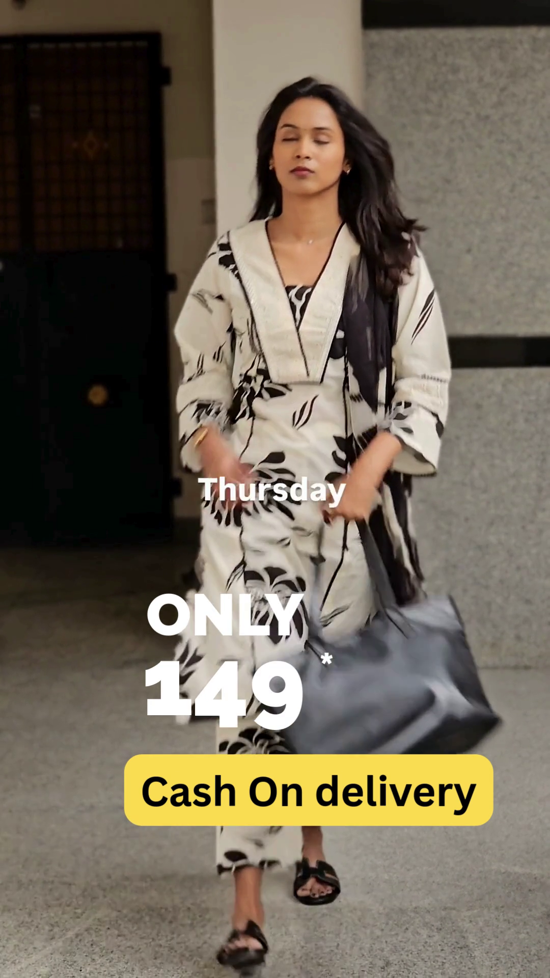 Graceful Floral Ethnic Set