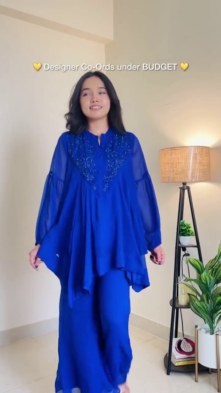 Elegant Festive Co-Ord Set