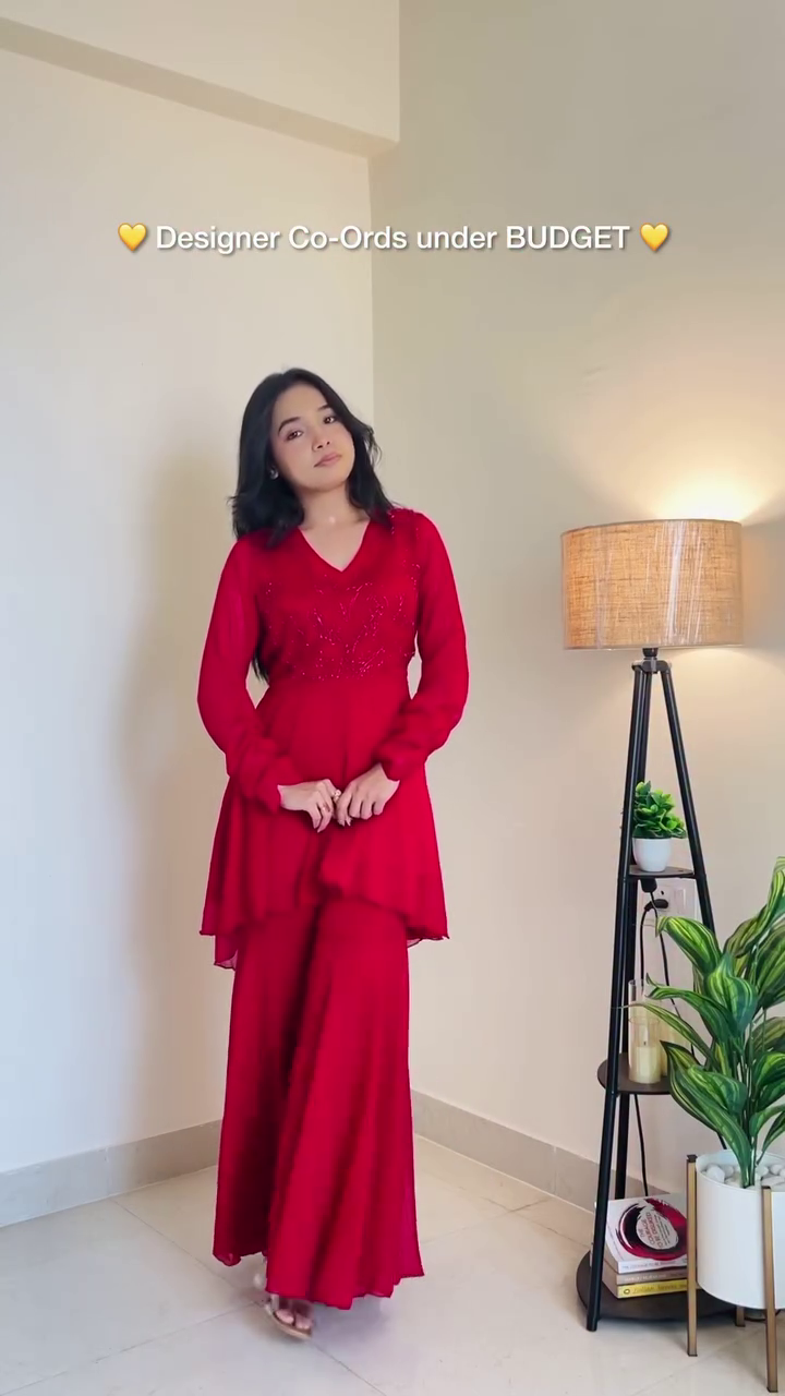 Elegant Festive Co-Ord Set