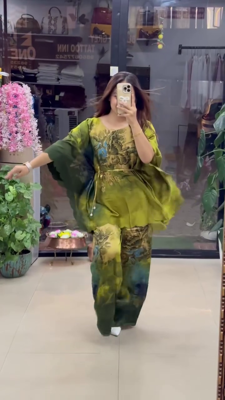 Graceful Floral Co-Ord Ensemble