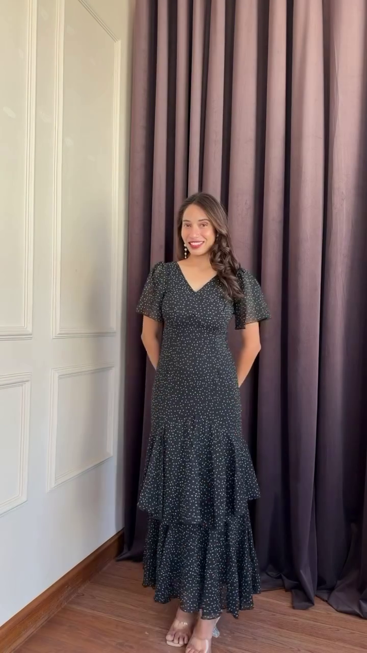 Graceful Floral Summer Dress