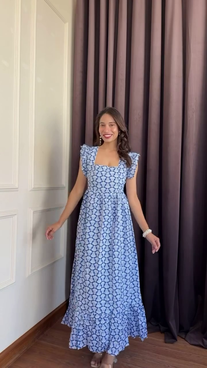 Graceful Floral Summer Dress