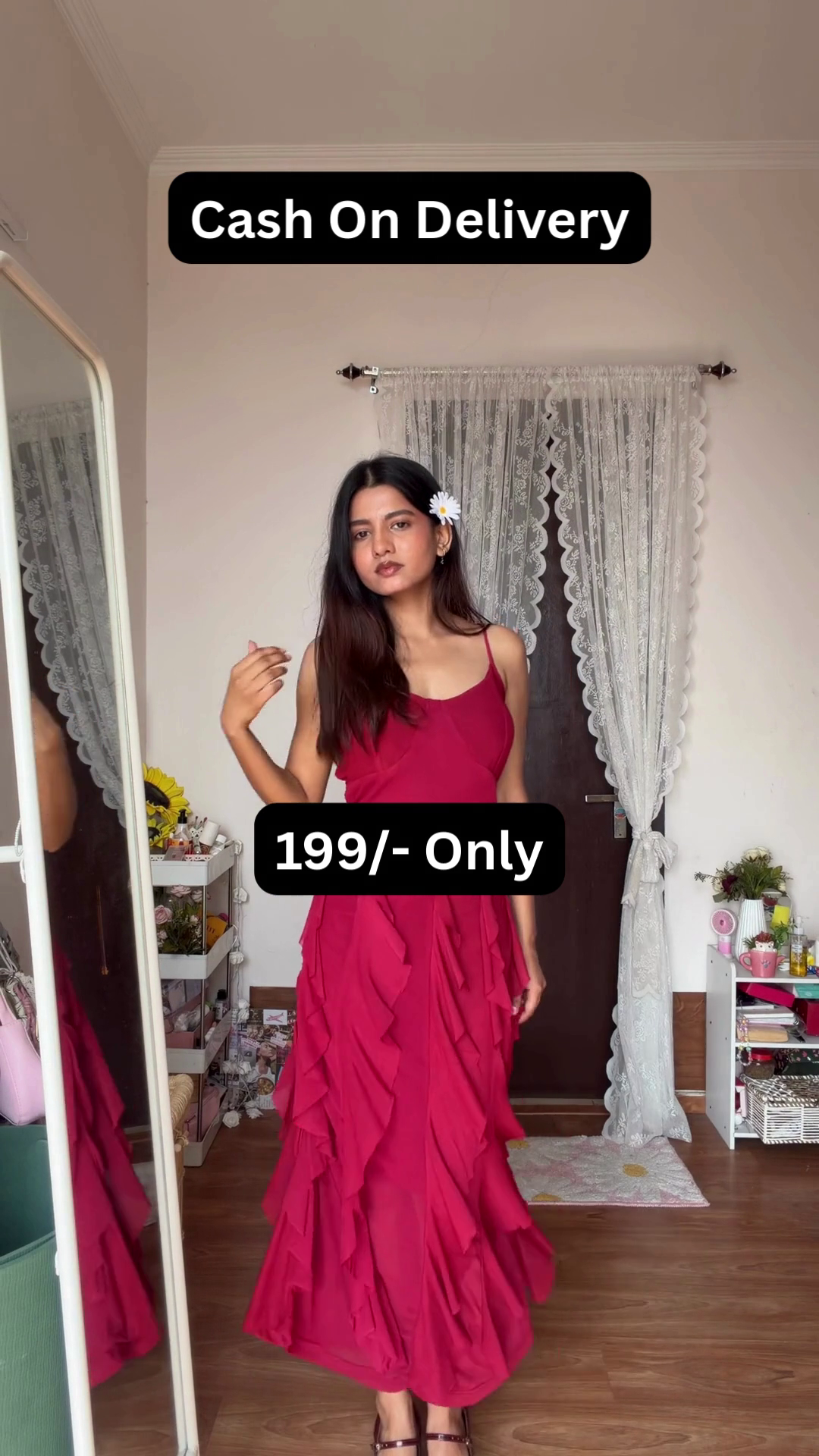 Party Wear Dress with Elegant Embroidery