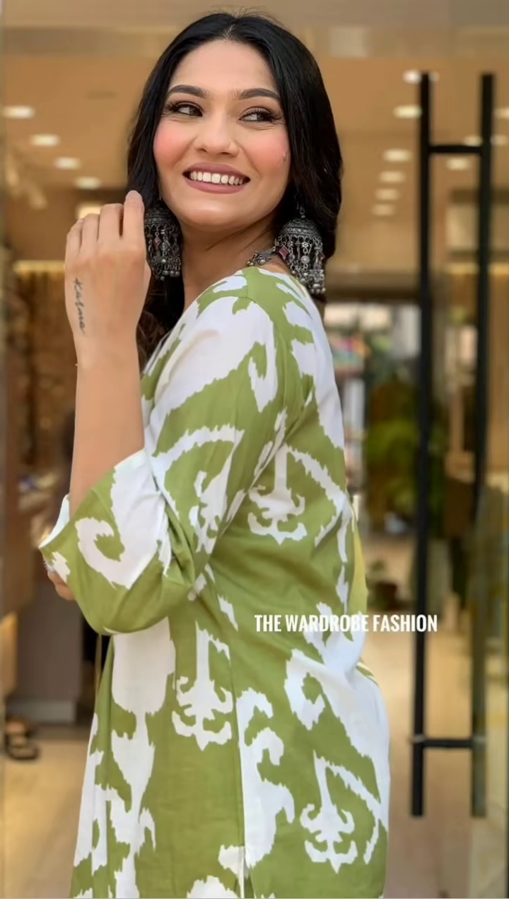 Modern Printed Co-Ord Ethnic Set