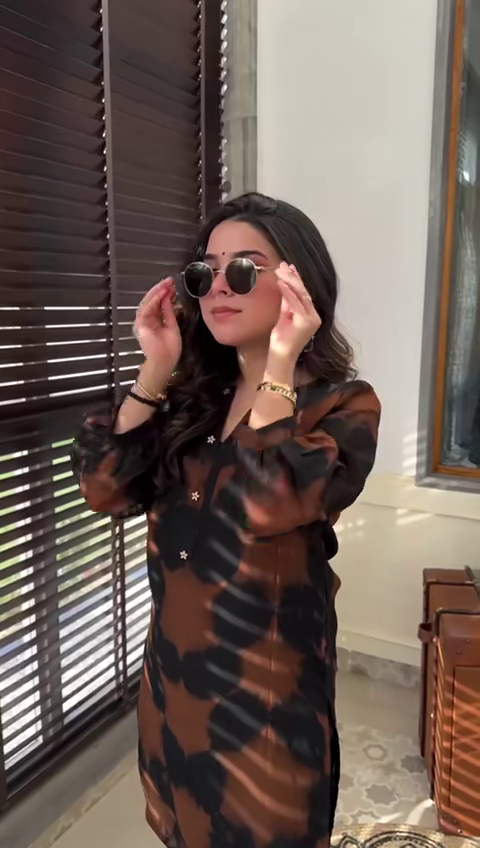 Ethnic Kurta with Modern Artistic Design